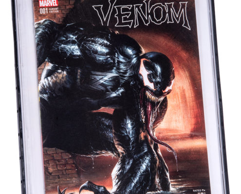 A picture of the cover of the comic book.