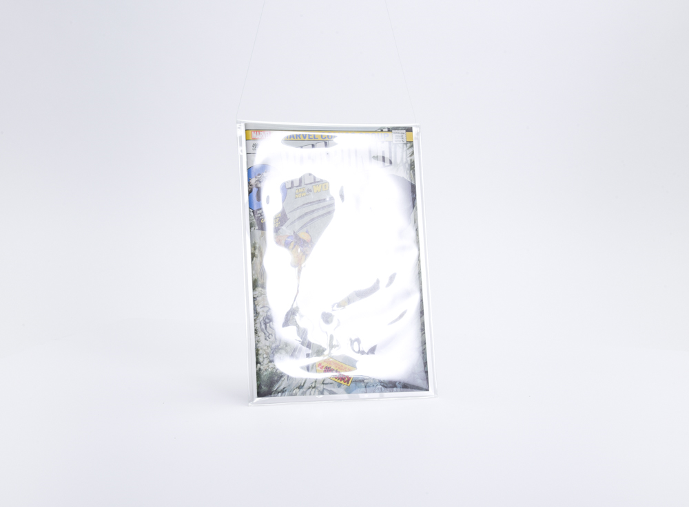 Crystal Clear Backing Board with Mylar bags 10 Pack Silver